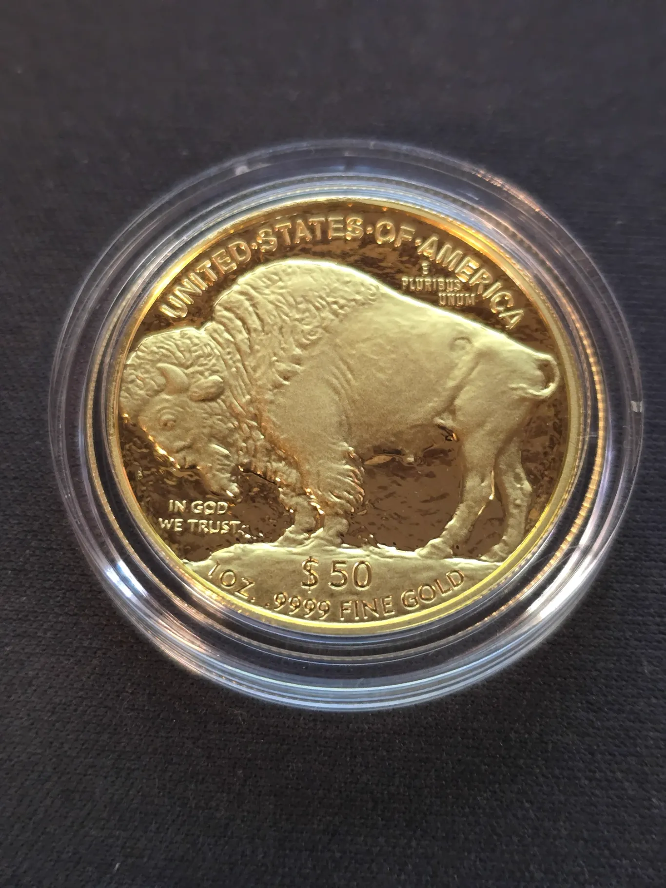 1 oz Proof Gold Buffalo – Random Year Reverse