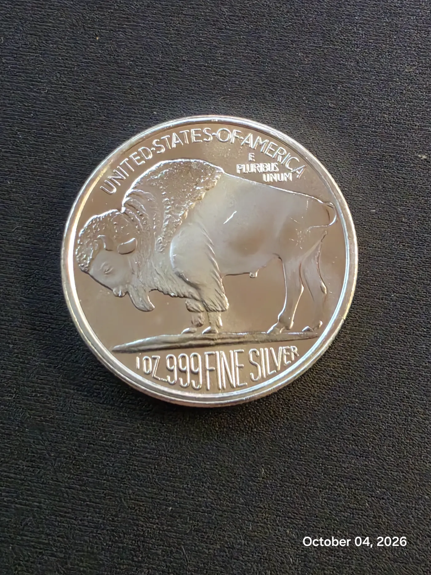 1 oz Silver Buffalo Round – Random Year Reverse